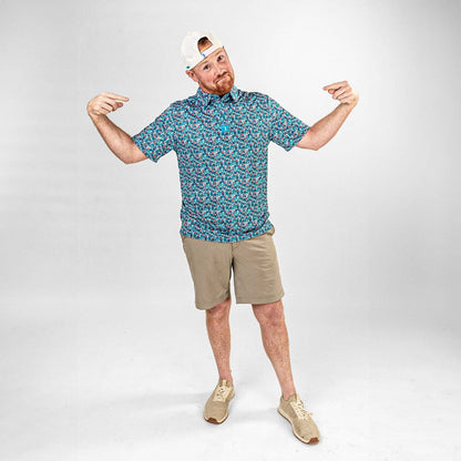 Bogey Bros Golf Co - Eyes Up Here - The 305 - Polo