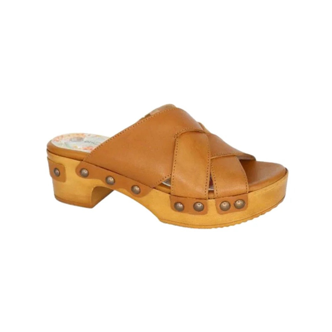 ERIC MICHAEL CHILI WOMEN'S SANDAL in Cognac