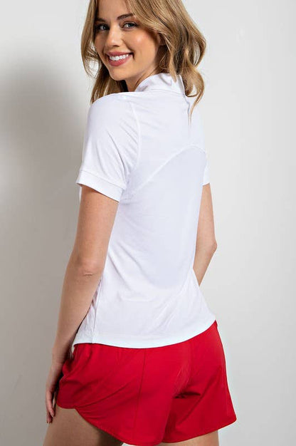 Sunday Morning Short Sleeve Quick Dry Golf Polo T-Shirt