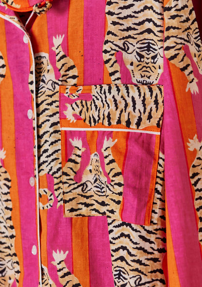 Namaste Tiger Stripe Pajamas