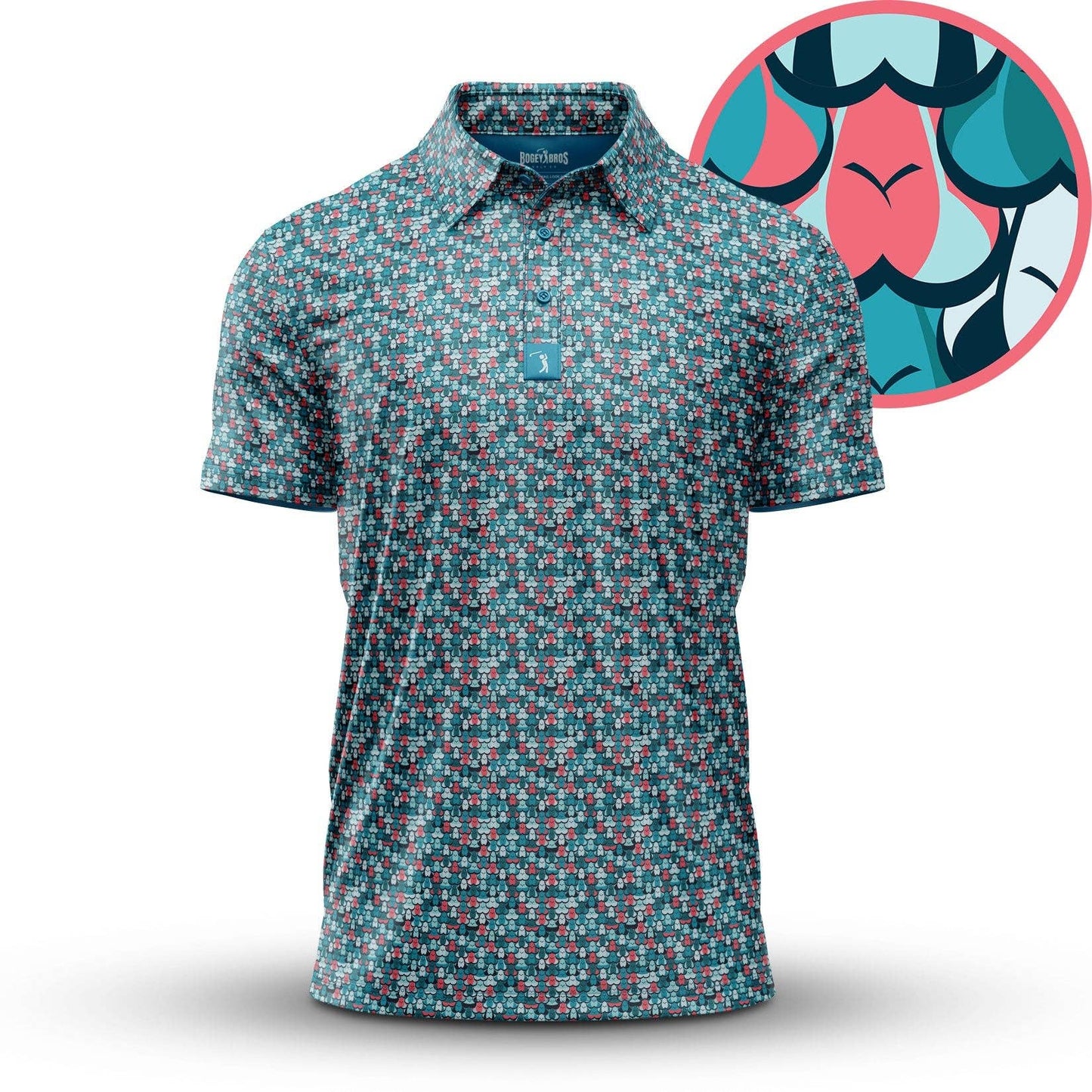Bogey Bros Golf Co - Eyes Up Here - The 305 - Polo