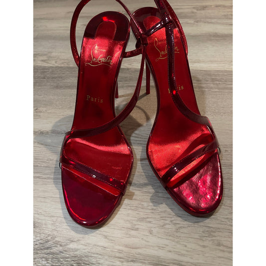 Christian Louboutin Z Patent Leather Sandals