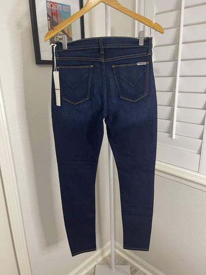 Hudson High Rise Skinny Dark Wash