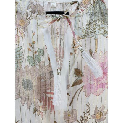 Strawberry Paris Nancy Floral Maxi Dress