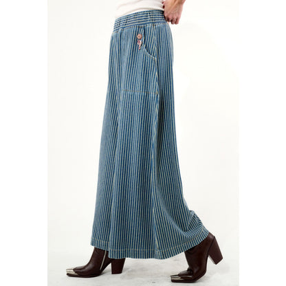 Aratta Alaina Stripped Denim Pants