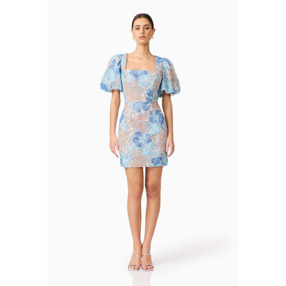 Elliatt Leoni Puff Sleeve Mini Dress