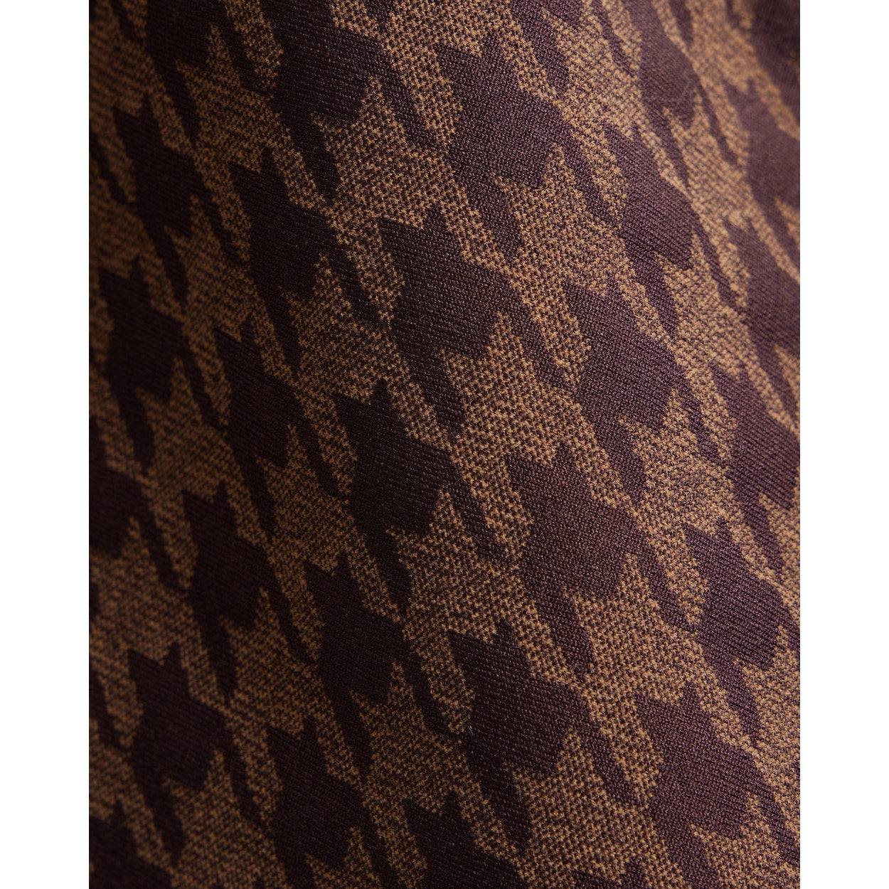 Rhone Brown Berry Houndstooth Seamless Legging