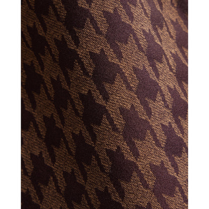 Rhone Brown Berry Houndstooth Seamless Legging