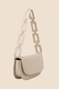 Melie Bianco Inez Bone Recycled Vegan Shoulder Bag