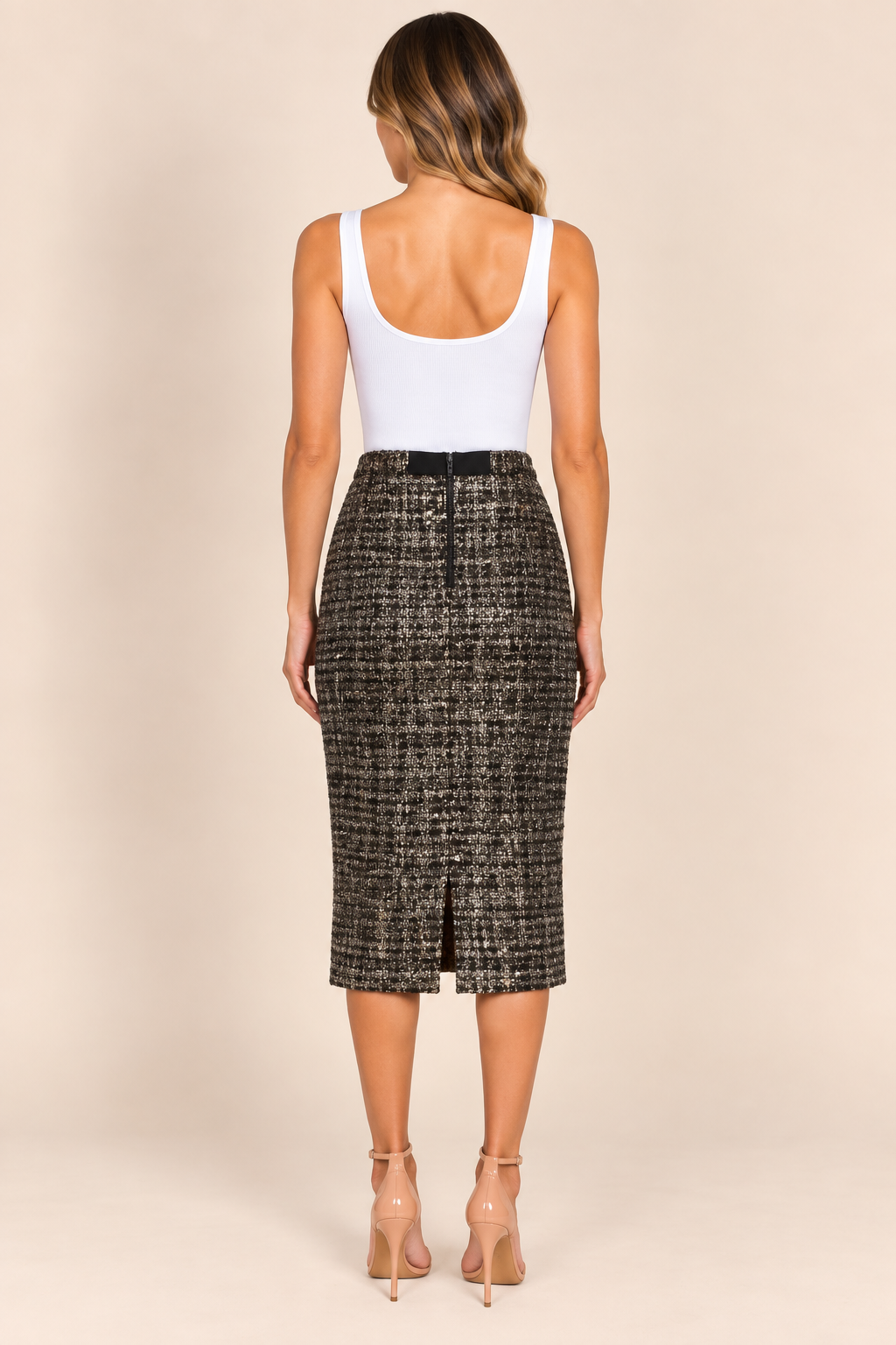 Alice + Olivia Printed Knee-Length Skirt