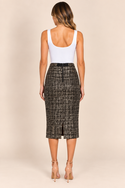 Alice + Olivia Printed Knee-Length Skirt