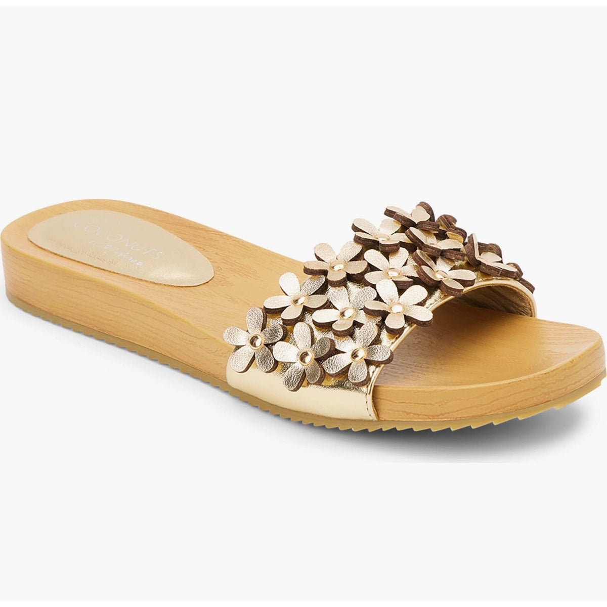 Coconuts by Matisse Chelsea Slide Sandal in Gold