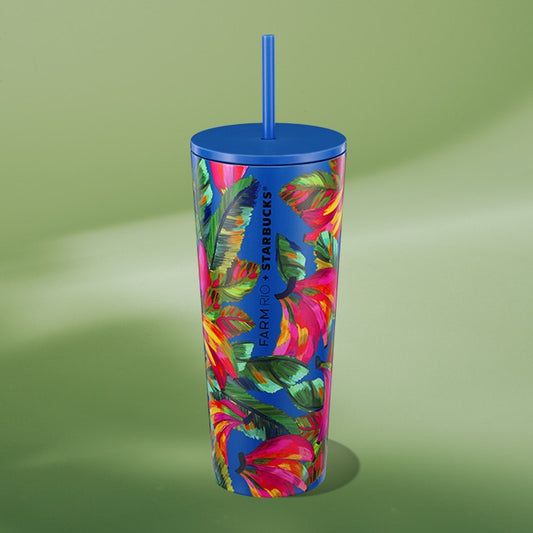 Starbucks + FARM Rio Banana Mix 24oz Stainless Cold Cup