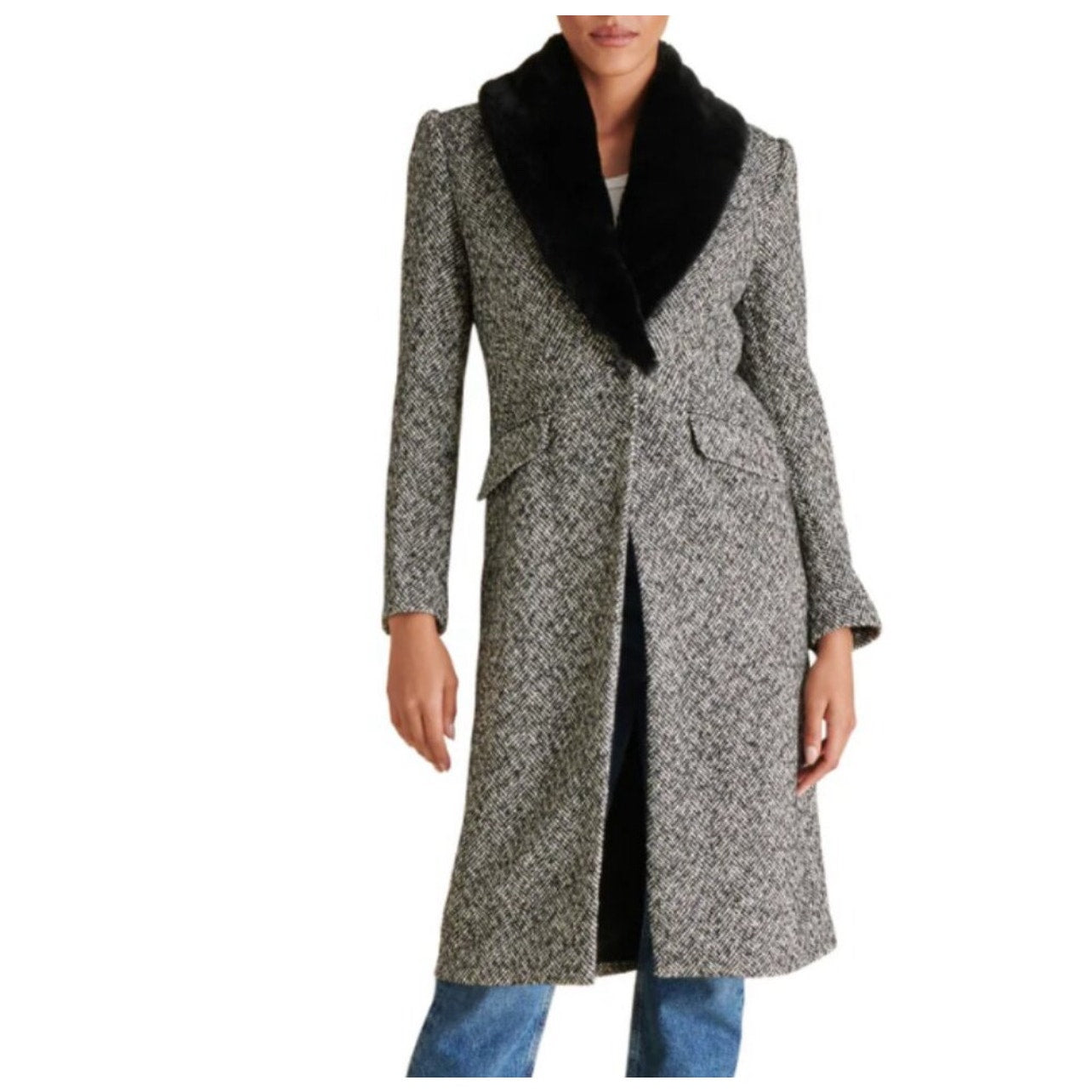 Steve Madden Dienne Tweed Coat