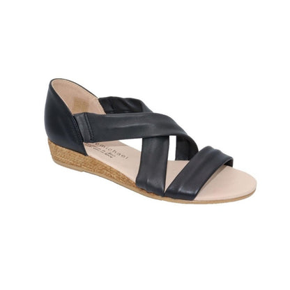 ERIC MICHAEL NETTIE WOMEN'S SANDAL in Black