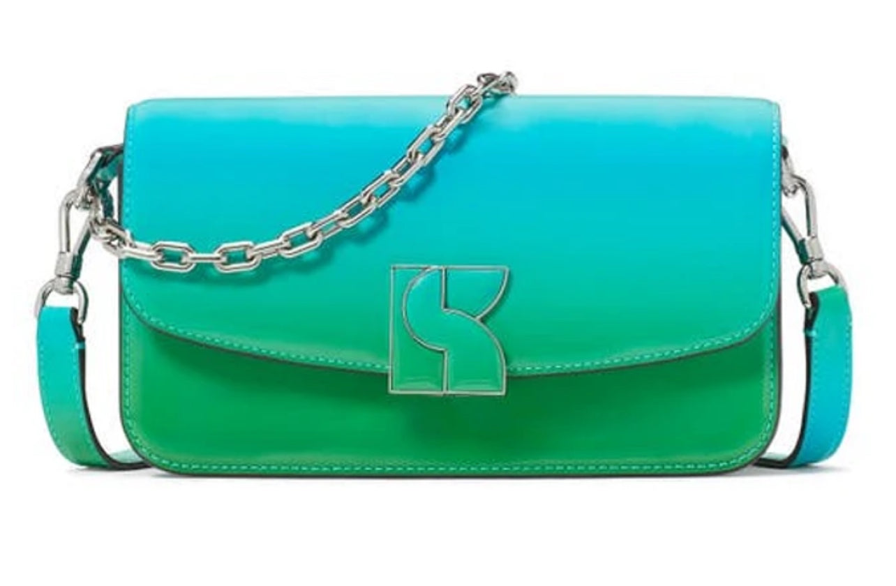 Kate Spade NY Dakota Ombre Patent Leather Small Crossbody Bag