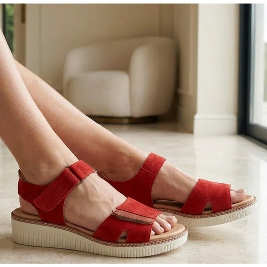 ERIC MICHAEL ARIANA WOMEN'S SLINGBACK in Red