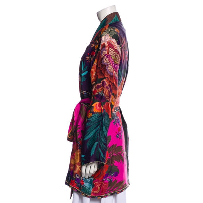 Farm Rio Flower Scarves Robe