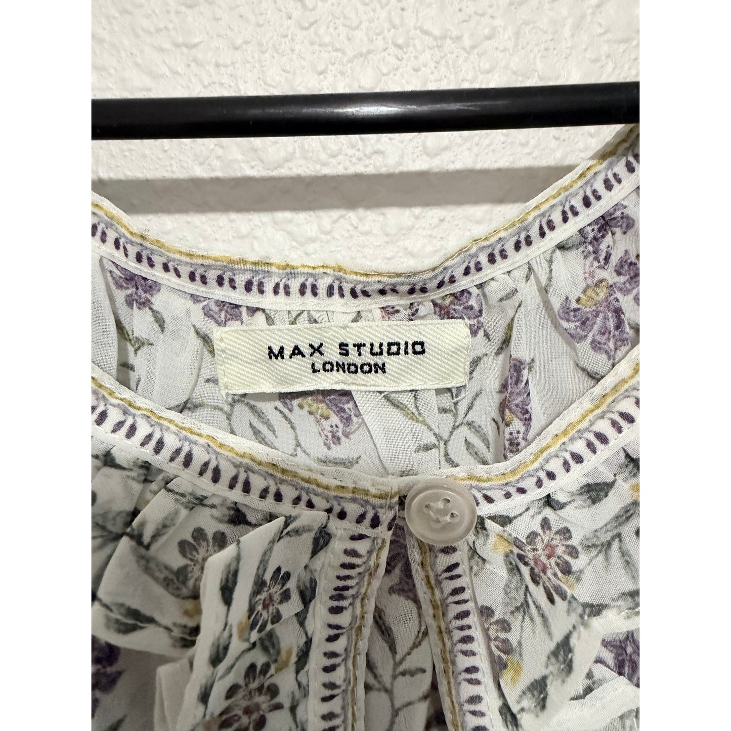 Max Studio Floral Blouse