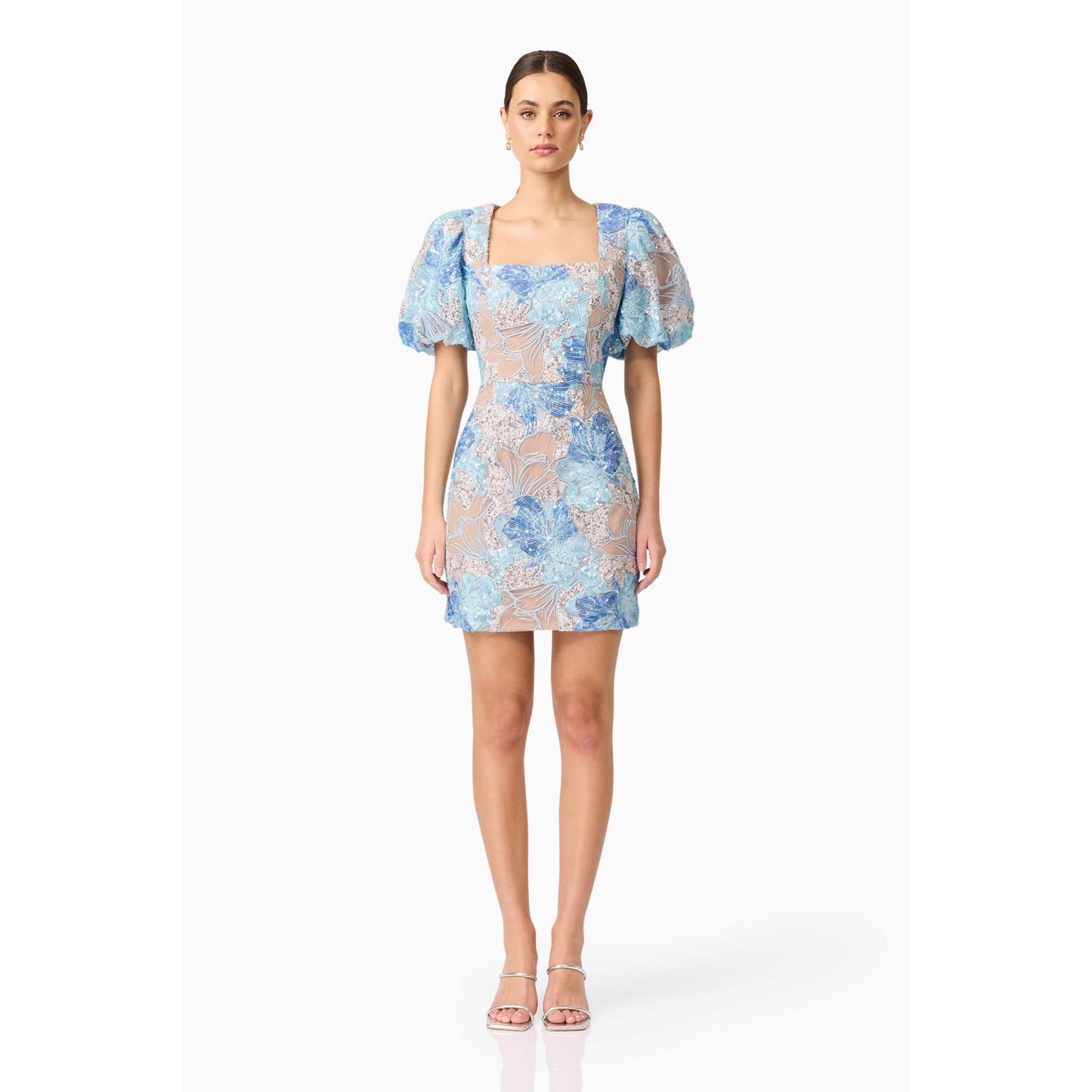 Elliatt Leoni Puff Sleeve Mini Dress