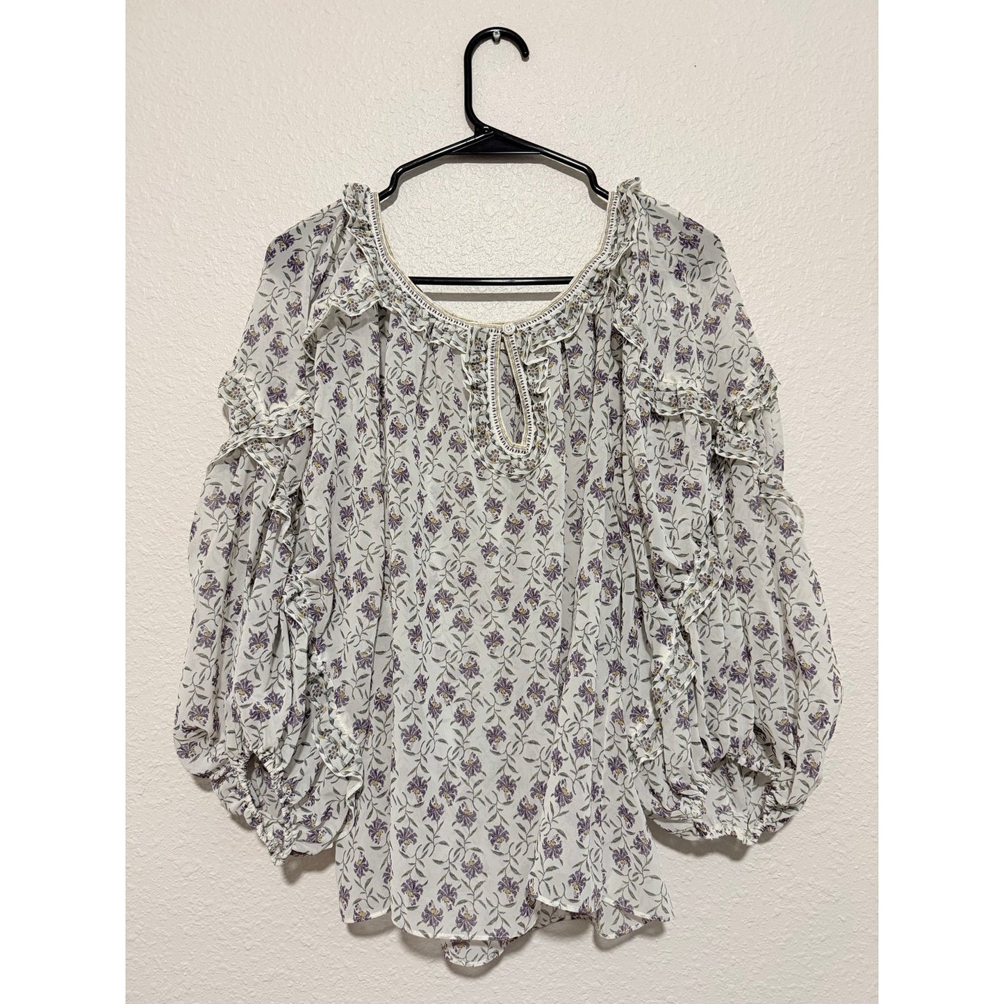 Max Studio Floral Blouse