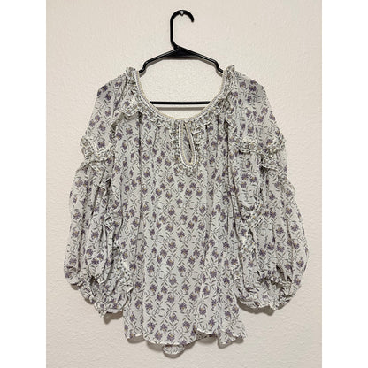 Max Studio Floral Blouse