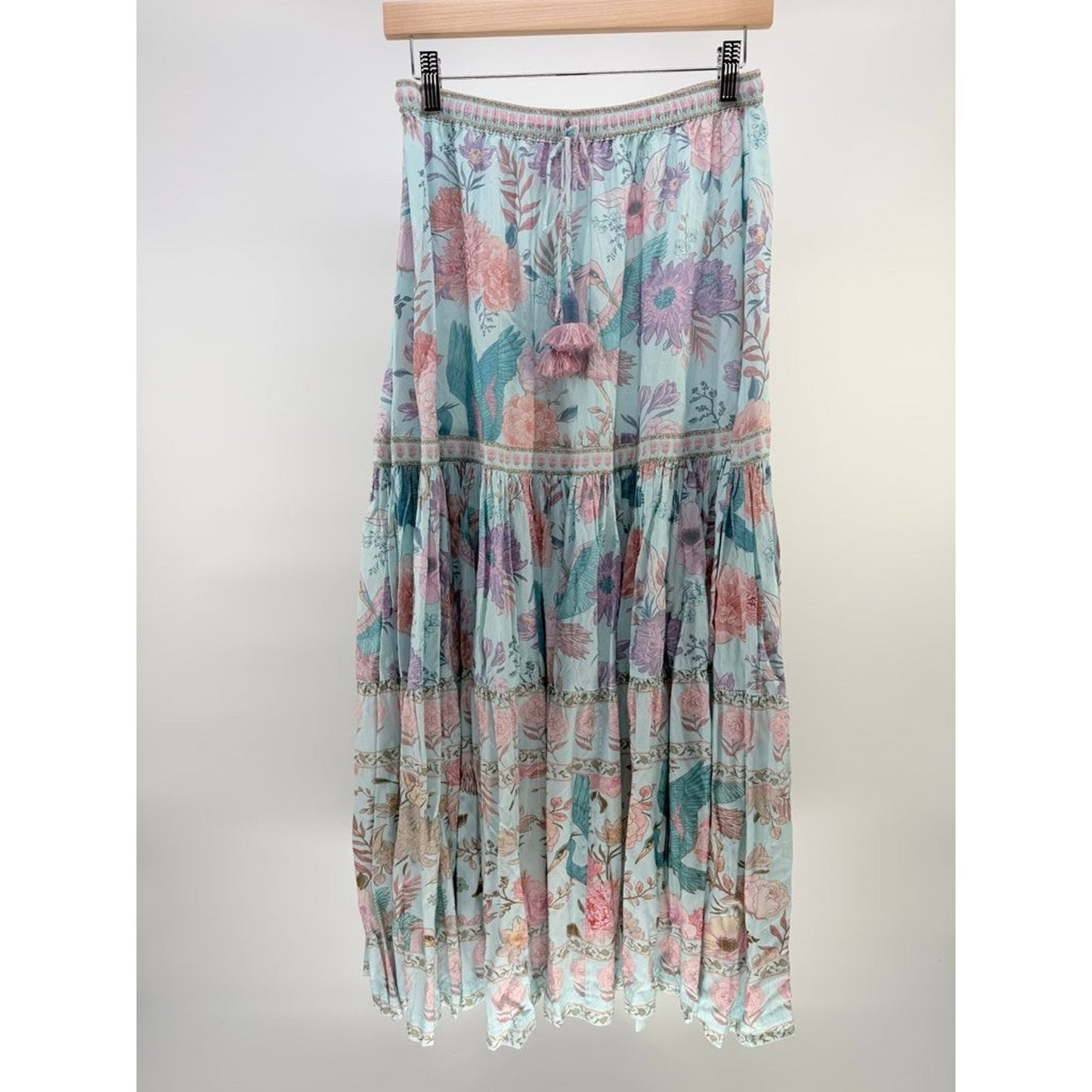 Strawberry Paris Osiris Floral Maxi Skirt