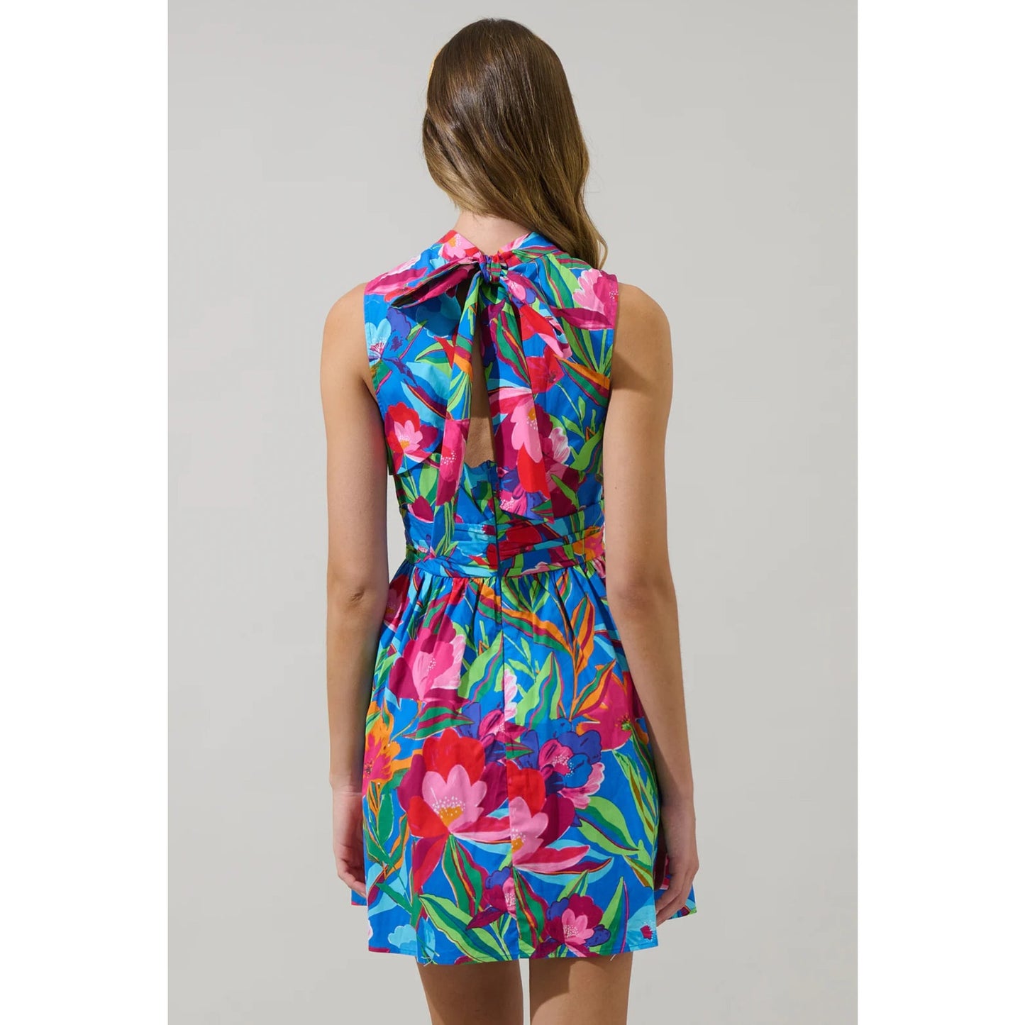 SugarLips Naima Floral Hansen Mini Dress