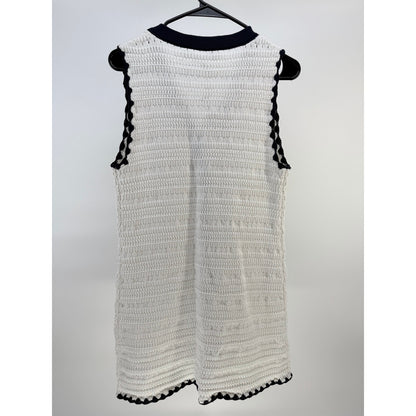 English Factory Sleeveless V-Neck Bow Mini Dress