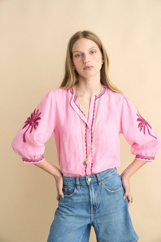 Sonmer Mily Blouse in Pink
