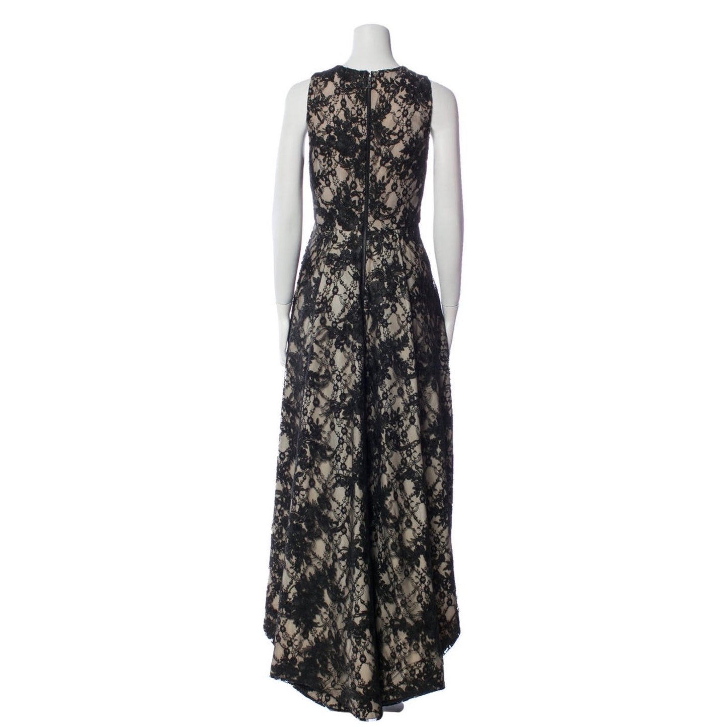 Alice + Oliviav V-Neck High Low Dress