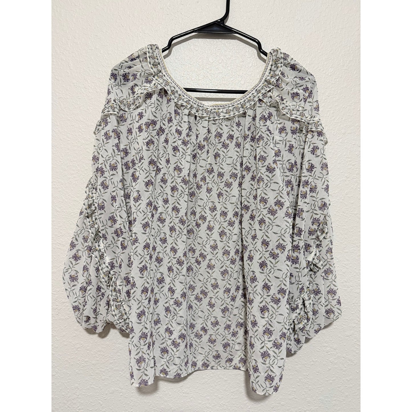 Max Studio Floral Blouse