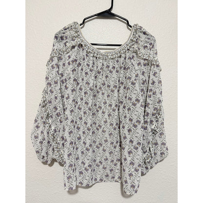 Max Studio Floral Blouse