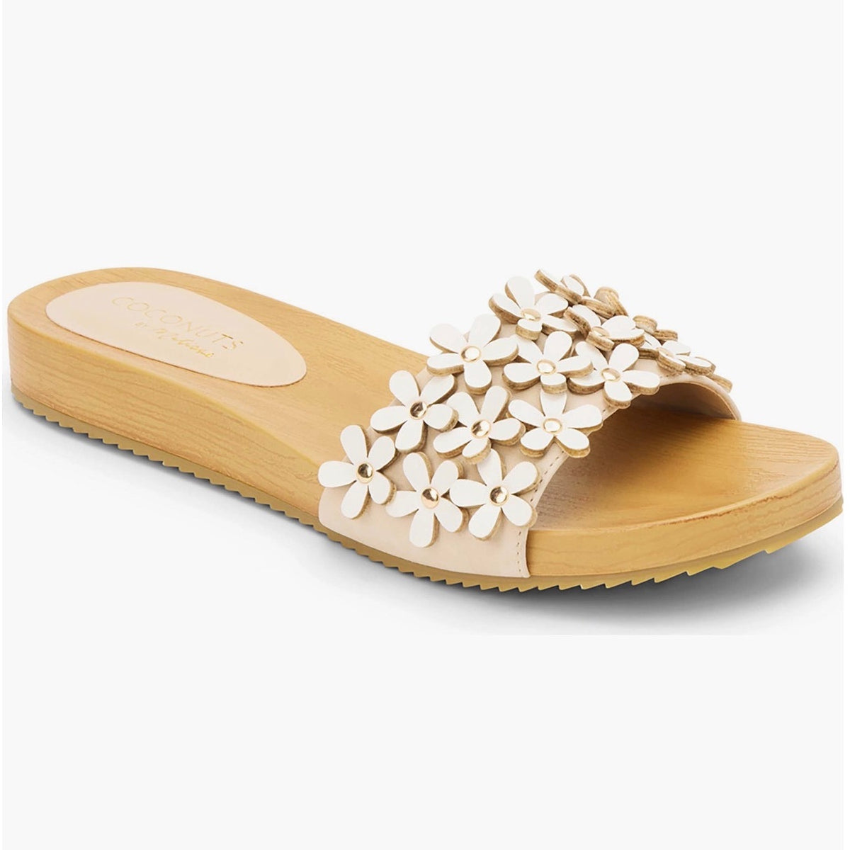 Coconuts by Matisse Chelsea Slide Sandal in Cream
