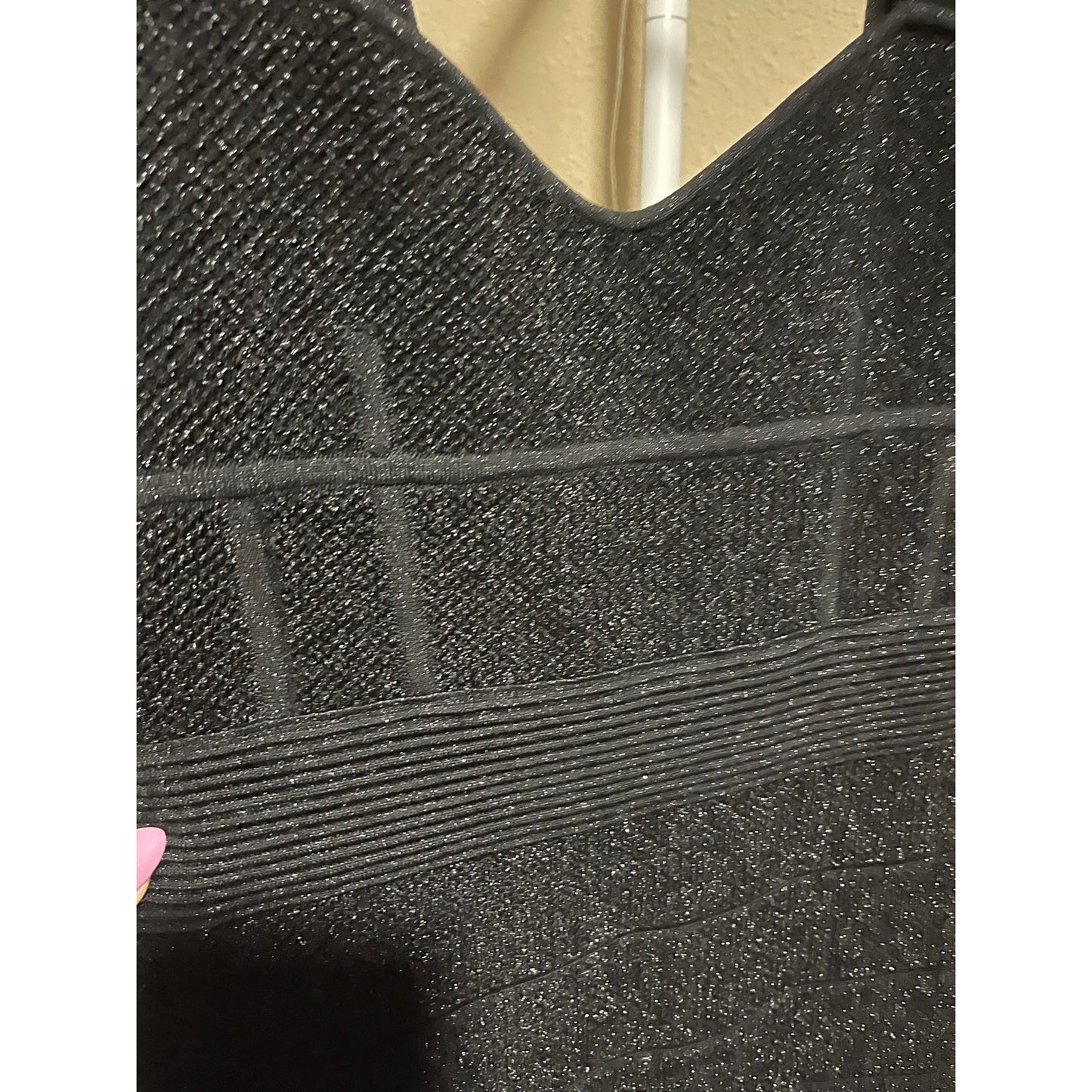 HERVÉ LÉGER Textured Lurex Sweetheart Gown