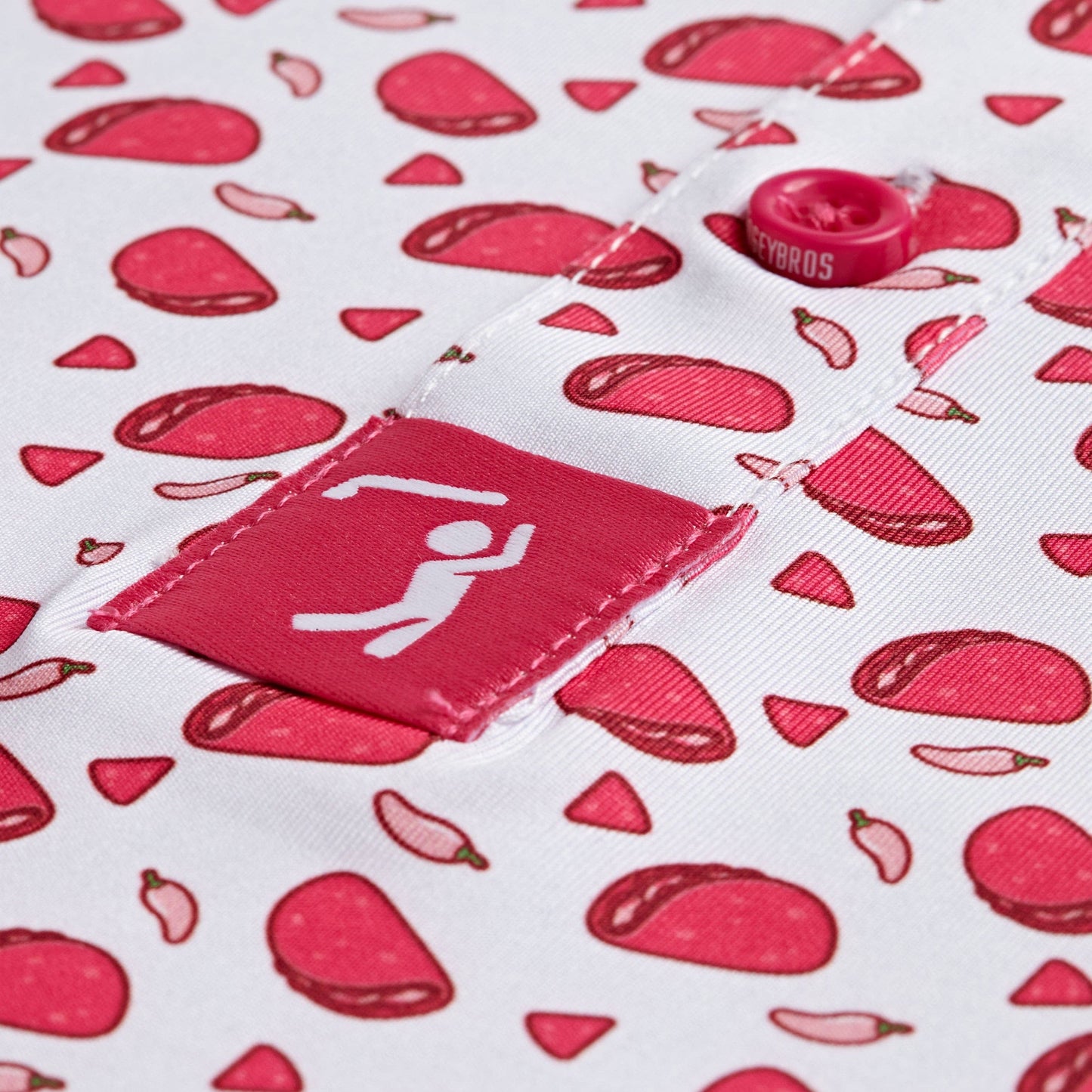 Bogey Bros Golf Co - Pink Taco - Polo