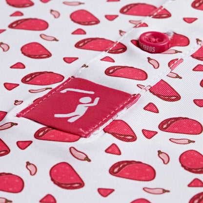 Bogey Bros Golf Co - Pink Taco - Polo