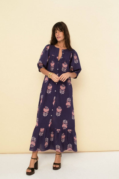 Sofia Dress Blue