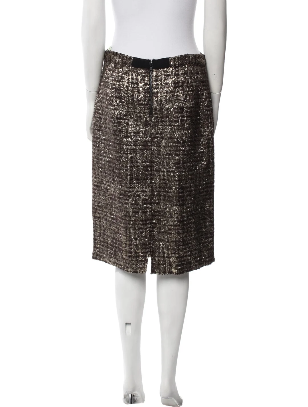 Alice + Olivia Printed Knee-Length Skirt