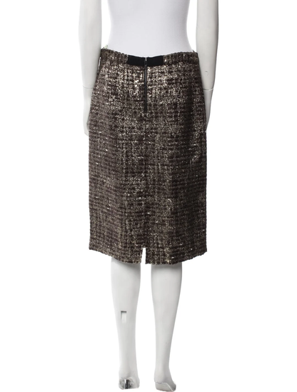 Alice + Olivia Printed Knee-Length Skirt