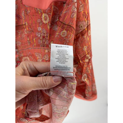 Strawberry Paris Laurent Floral Pattern Button-Up Shirt