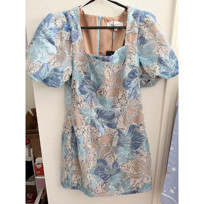 Elliatt Leoni Puff Sleeve Mini Dress