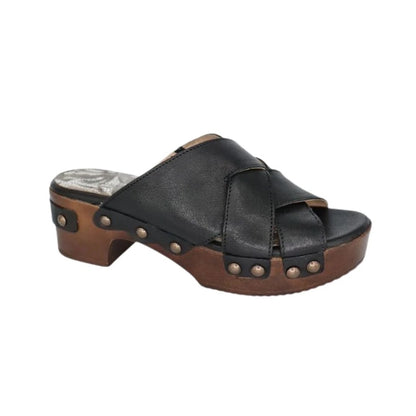 ERIC MICHAEL CHILI WOMEN'S SANDAL in Black