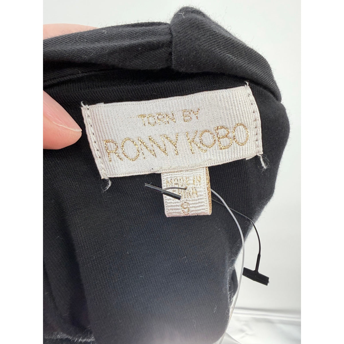 Ronny Kobo Black Heidi Dress