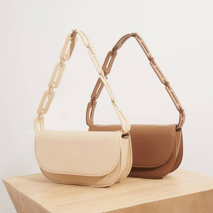 Melie Bianco - Inez Bone Recycled Vegan Shoulder Bag