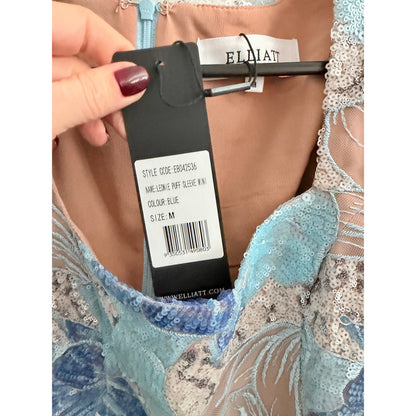 Elliatt Leoni Puff Sleeve Mini Dress
