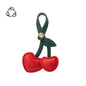 Melie Bianco - Cherry Red Recycled Vegan Bag Charm
