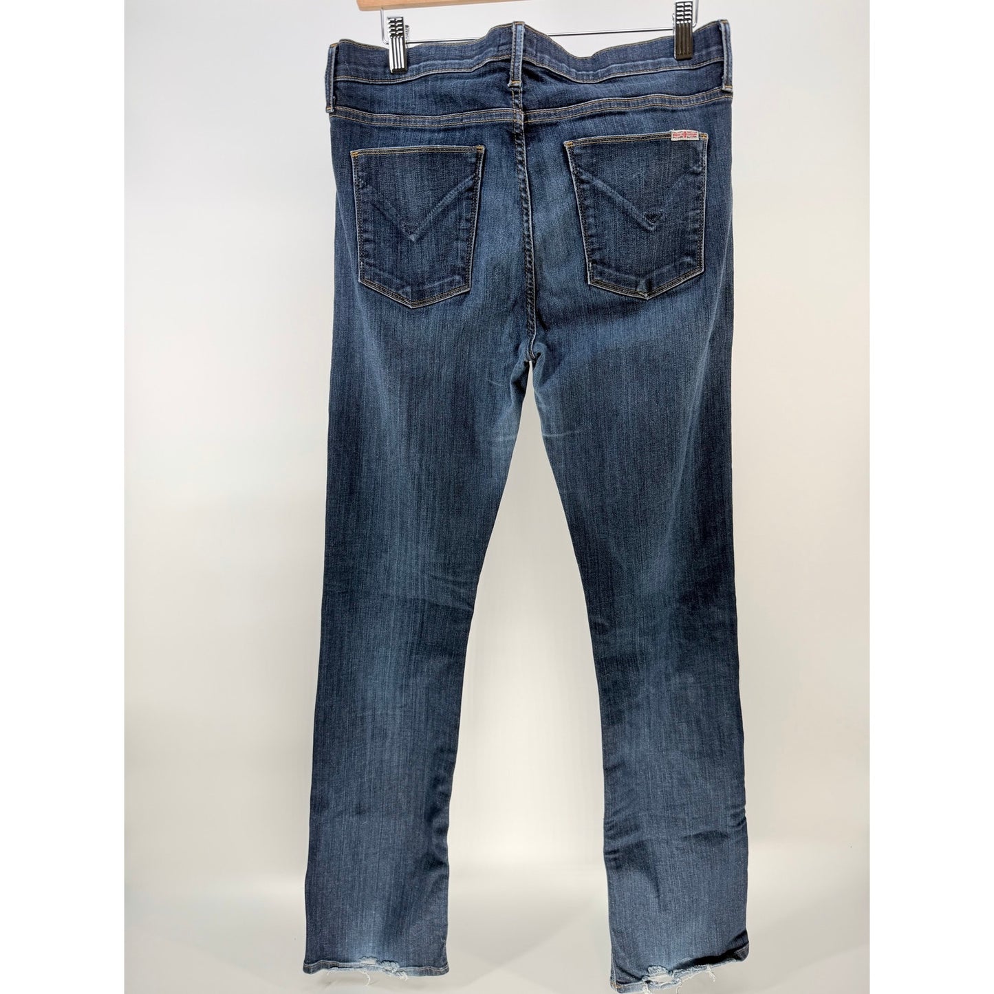 Hudson Beth Mid-Rise Baby Bootcut Jeans - Size 32