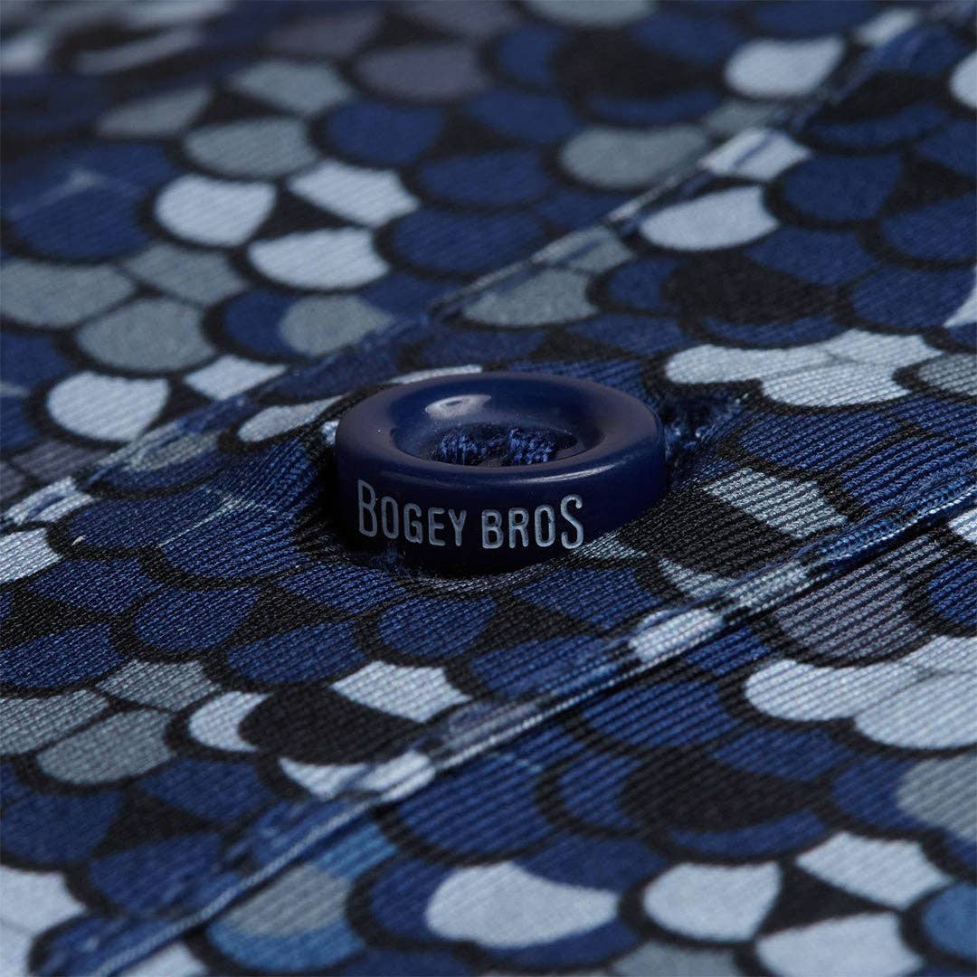 Bogey Bros Golf Co - Whale Tail - Navy - Polo