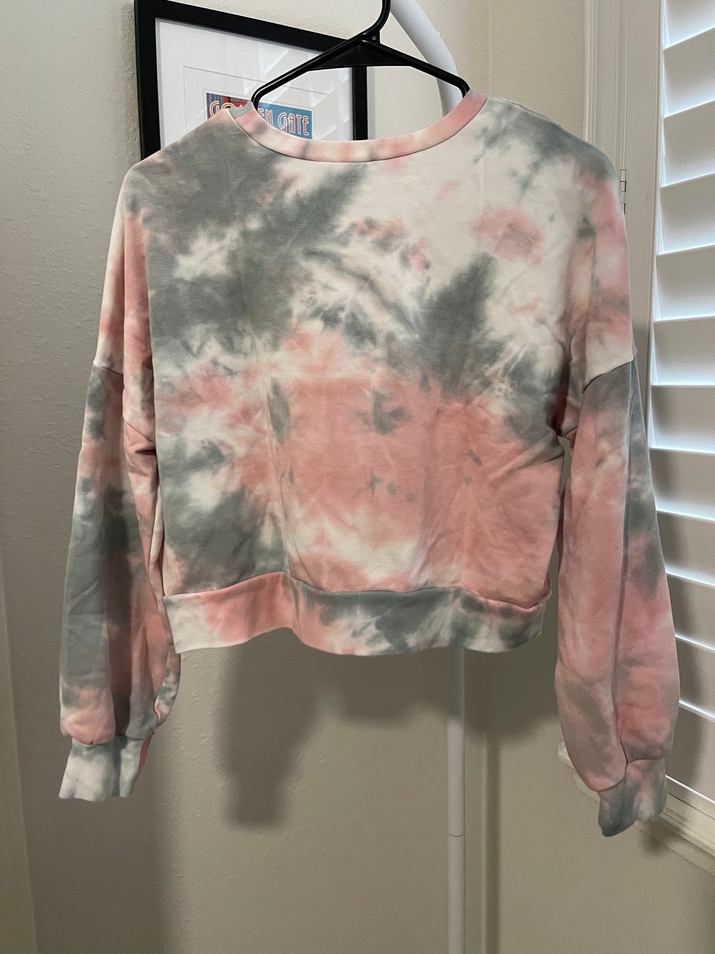 BB Dakota You’re Trippin’ Tie-Dye Cropped Sweatshirt